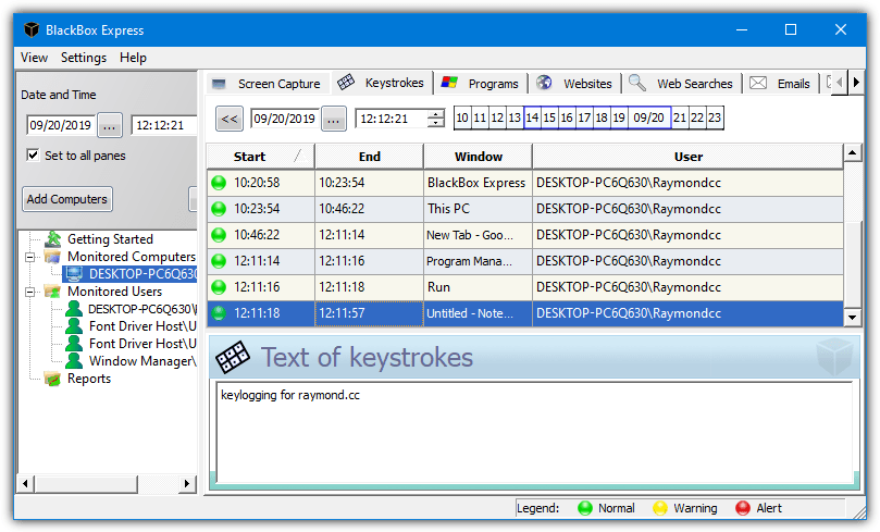 9个免费键盘记录软件，用于监控Windows中的击键_普通用户_02